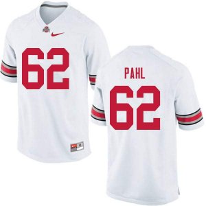 NCAA Ohio State Buckeyes Men's #62 Brandon Pahl White Nike Football College Jersey OFJ7045KA